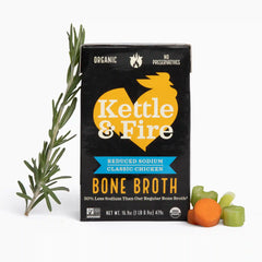 Reduced Sodium Chicken Bone Broth - 16.9 oz