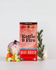 4 Pack: Beef Low Sodium Cooking Broth 32oz
